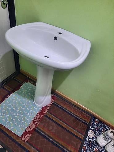 пена мойка: Раковина для ванной, Особенности: Глянцевое, Овальная форма, Материал: Керамика — 2