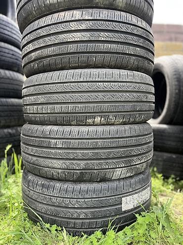 Шины 215 / 55 / R 17, Лето, Б/у, Комплект, Легковые, Япония, Pirelli