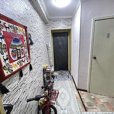 боконбаева советская: 2 комнаты, 49 м², 1 этаж, Косметический ремонт — 4