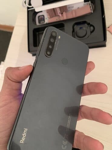 новый телефон редми: Redmi, Redmi Note 8, Б/у, 64 ГБ, цвет - Черный, 2 SIM — 3
