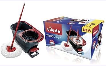Хозтовары: Vileda Turbo Smart — комплект для быстрой и удобной влажной уборки — 1