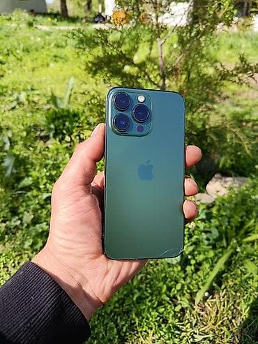 iphone 8s: IPhone 13 Pro, Б/у, 256 ГБ, Alpine Green, 86 % — 2