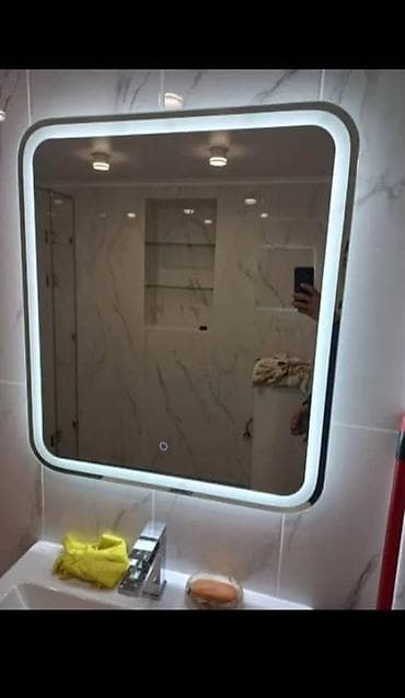 зеркало подсветка: Зеркала с подсветкой на заказ - Типы: круглые, овальные — 9