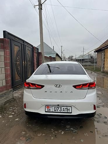 машина туксон: Hyundai Sonata: 2018 г., 2 л, Автомат, Газ, Седан — 4