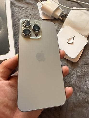 i5 8400: IPhone 15 Pro Max, Новый, 256 ГБ, Natural Titanium, 87 % — 1