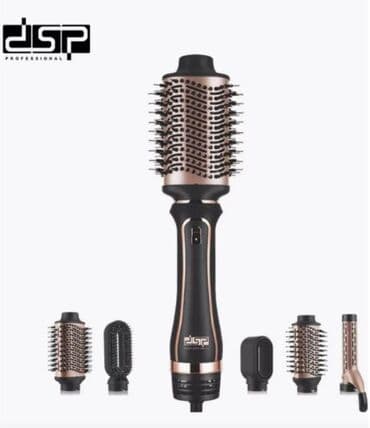 профессиональные фены для парикмахеров: Стайер, фен-щетка для волос. Профессиональный Фен DSP 6 в 1 Модель — 4