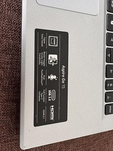 микрофон hyperx: Acer Aspire Go 15 — современный ноутбук для учебы и работы — 3