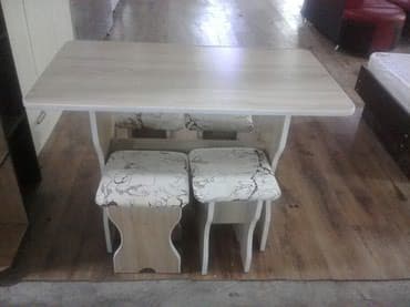стол и 4 табурета: Новый стол и 4 табуретками наличии и на заказ 4500 — 5
