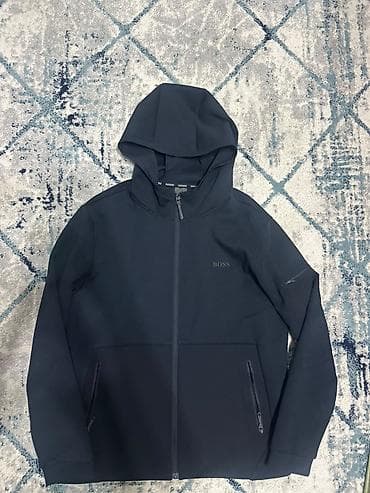 Мужская толстовка, XL, Boss, Б/у, цвет - Синий, Самовывоз