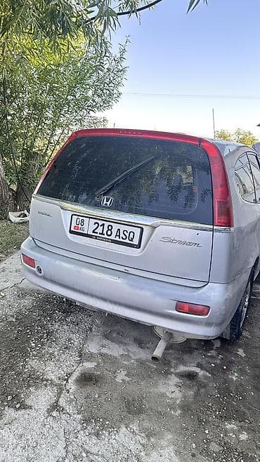Унаа: Honda Stream: 2001 г., 1.7 л, Кол менен иштөөчү, Бензин, Вэн/Минивэн — 2