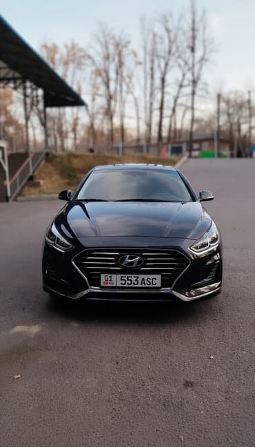 капот на аккорд: Hyundai Sonata: 2018 г., 2 л, Автомат, Газ, Седан — 1