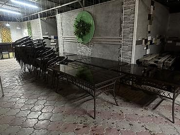 Шкафы: Комплект садовой мебели, Стол, Ротанг — 10