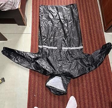 Дождевик-пончо для велосипеда/скутера с рукавами и капюшоном. -