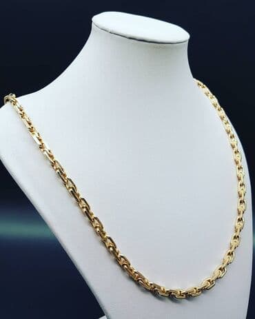 продаю золотую цепочку: Цепь для бензопилы, Проба 585, Мужские, Новый, Ручная работа — 30