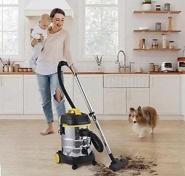 techno: Пылесос, Строительный, Смешанная, Контейнер — 5