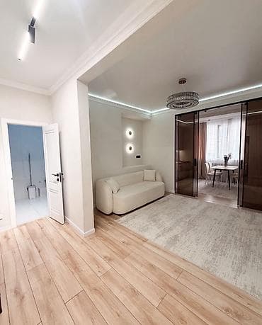 квартира тунгус: Студия, 60 м², Тунгуч мкр Элитка, 2 этаж, Дизайнерский ремонт — 2