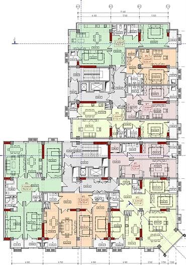 Недвижимость: 4 комнаты, 145 м², Элитка, Филармония Элитка, 13 этаж, ПСО (под самоотделку) — 4