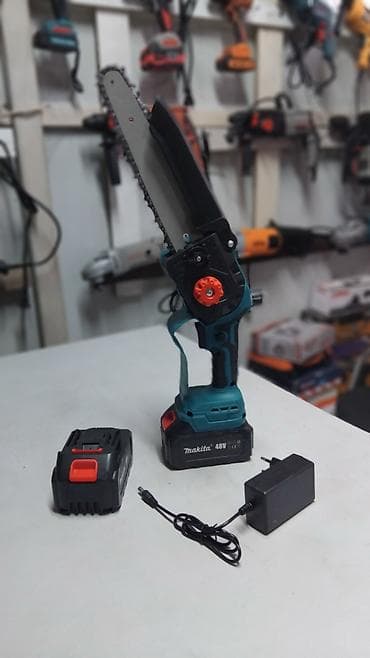 Мини-пила Новый, Аккумуляторные, Makita, Цепная, Бесплатная доставка