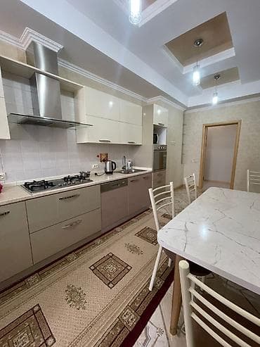 кара балта квартира сдаётся: 2 комнаты, Агентство недвижимости, Без подселения, С мебелью полностью — 5