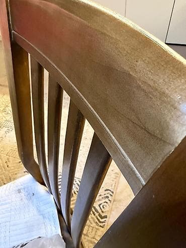 coffee table: Кухонный стол и стул, цвет - Коричневый — 6