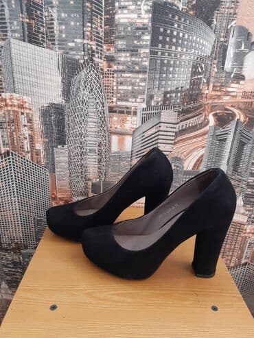 Туфли замшевые