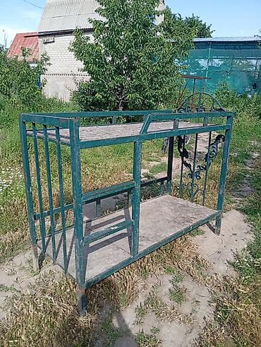 2х спальный: Металлическая двухъярусная кровать - Прочная сварная рама из — 1