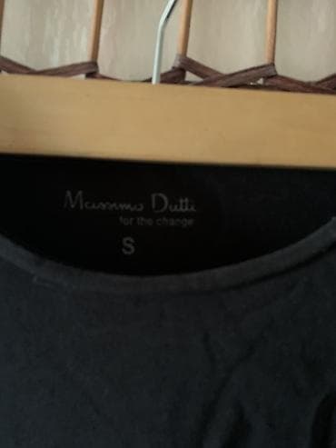 massimo: Футболка Massimo Dutti - Цвет: черный - Размер: S (указан на ярлыке) — 2