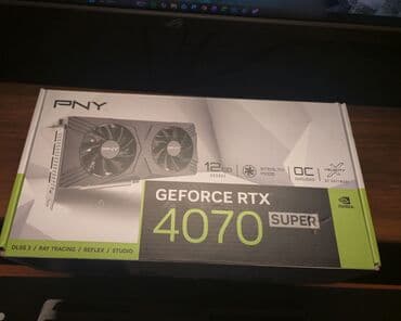 Видеокарта, Б/у, PNY, GeForce RTX, 12 ГБ, Для ПК