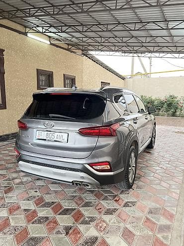 вмятина: Hyundai Santa Fe: 2020 г., 2 л, Автомат, Дизель, Кроссовер — 5