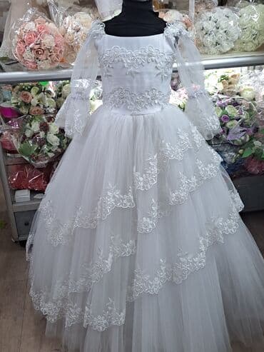 изделия ручной работы: Детское платье, цвет - Красный, Новый — 13