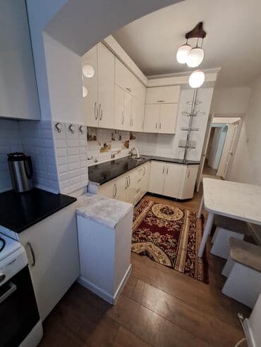 квартира бишкек 1 комнатная джал: 3 комнаты, 80 м², 106 серия, 1 этаж, Косметический ремонт — 12