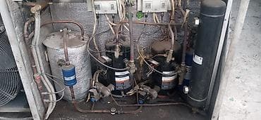 Промышленный холодильный агрегат на базе нескольких герметичных