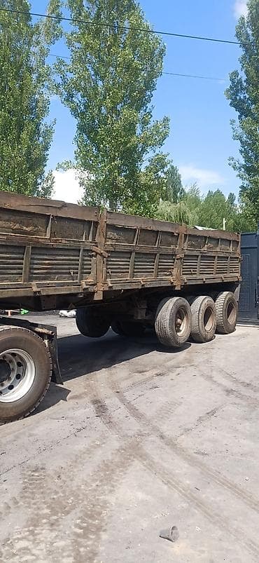 самосвал прицепы: Прицеп-самосвал/полуприцеп бортовой, трехосный. Основные — 2