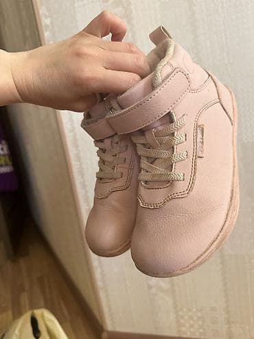 dunk low: Детские ботинки Hobibear непромокаемые зимние, розовые - Модель — 2