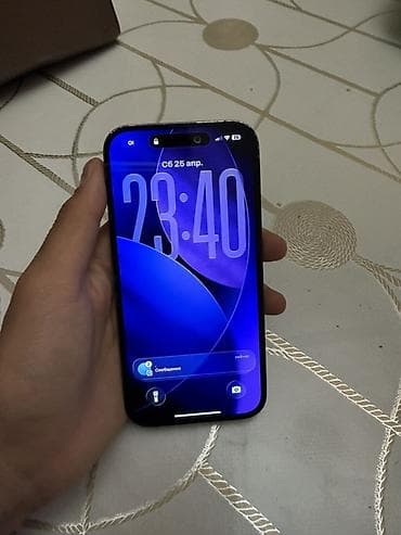 14 iphone: IPhone 14 Pro, Б/у, 256 ГБ, Черный, Коробка, 78 % — 4
