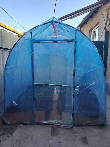 большие бассейны: Теплица. 2×2 метра. Состояние отличное — 4