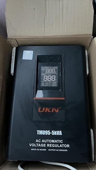 Стабилизатор напряжения UKN TMU95-5kVA - Тип: автоматический сетевой — 1