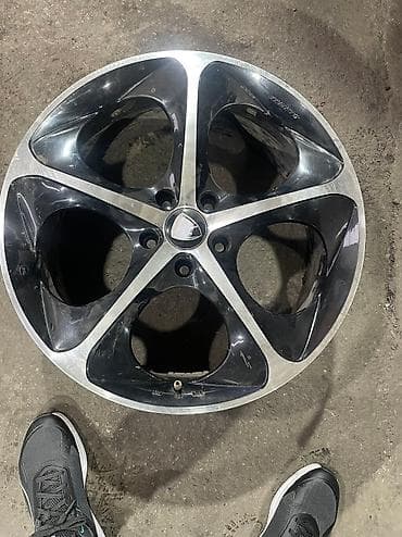 4x114 3: Литые Диски R 19 Комплект, отверстий - 5, Б/у — 1