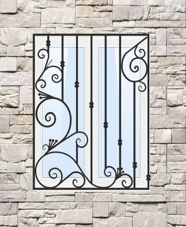 прозрачная решетка на окна цена: Решетки для окон, Другой тип решетки, На заказ, Бесплатная установка — 13