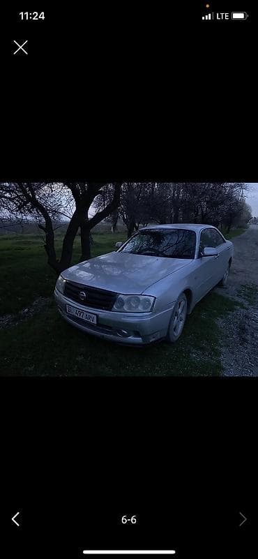 400000: Nissan Cedric: 2001 г., 2.5 л, Механика, Бензин, Седан — 2