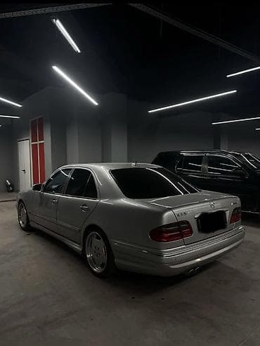 55 amg: Mercedes-Benz E-класс AMG: 2002 г., 5.4 л, Автомат, Бензин, Седан — 2