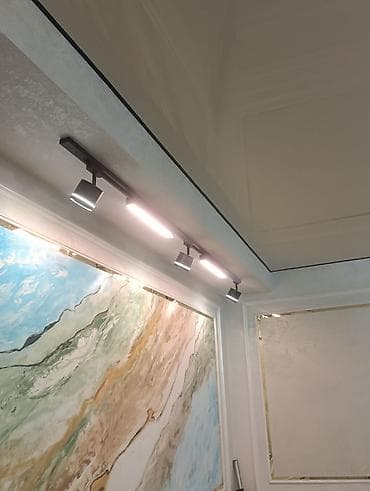 дизайнерская: Натяжной потолок Глянцевое, Матовое, 3D потолки Гарантия, Бесплатная консультация, Бесплатный замер — 8