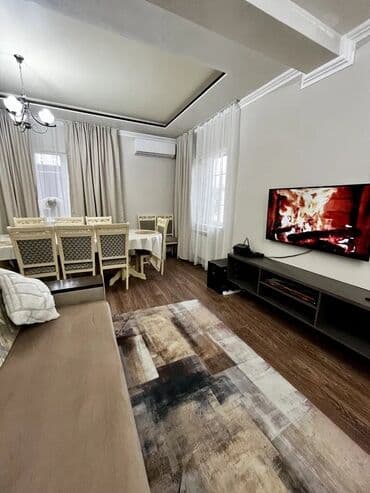 дом савхоз алатоо: 150 м², 3 комнаты, Утепленный, Теплый пол, Бронированные двери — 7