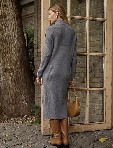 мужская одежда estet: Повседневное платье, Зима, Трикотаж, Прямое, M — 4