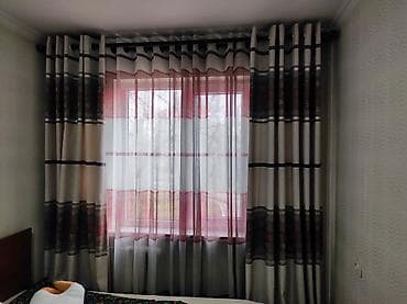 Наматрасники и топперы: Комплект штор, Жаккард, С тюлем в комплекте, Готовое изделие, Б/у, Для спальни — 1