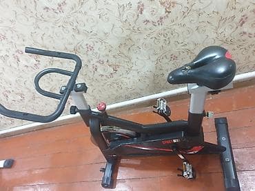 Музыкальные инструменты: Спин-байк (велотренажёр) для дома и зала. Особенности: - Ременной — 2