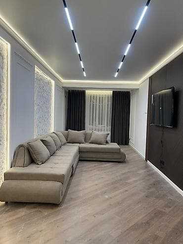 3 бөлмө, 100 м², Элитка, 2 кабат, Дизайнердик ремонт