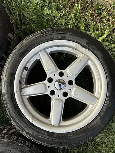 задний м бампер е60: Колеса в сборе 225 / 50 / R 17, Зима, Б/у, Комплект, Легковые, Литые, отверстий - 5 — 8