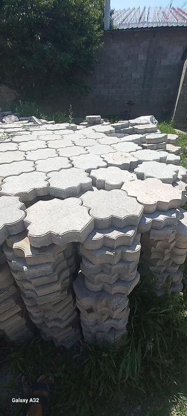 Тротуарная плитка «четырёхлистник» (бетонная) - Форма — 1