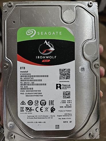 Накопитель для ПК, Б/у, Seagate, HDD, Более 5 ТБ, 3.5", Для сервера